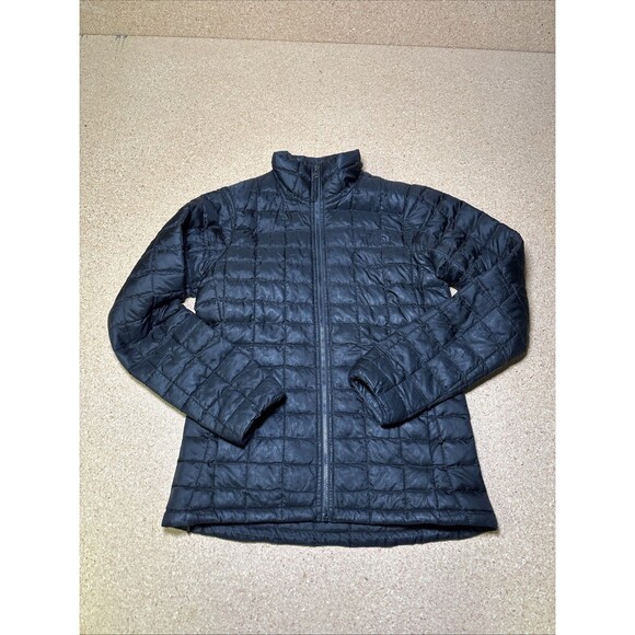 NORTHFACE WOMENS THERMOBALL ECO QUILTED Black XS G3 - Picture 1 of 11